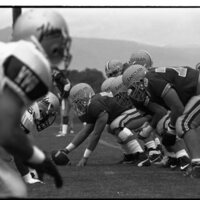 1991 Football Action, Western Washington University at EOSC 10