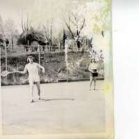 1954-55 Tennis, Doubles