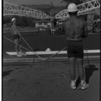 1988 Campus, Tennis Courts Construction 17