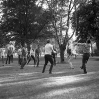 1967 Employees Picnic, Volleyball 01