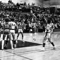 1982 High school Wapiti League Boy's Basketball Tournament, Elgin vs. Imbler 05