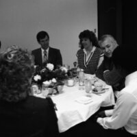 1986 Chancellor William "Bud" Davis Visit, Luncheon 08
