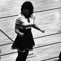 1982 High school Wapiti League Basketball Tournament, Pine Eagle Cheerleaders 04