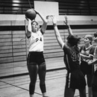 80's Women's Basketball Action 6