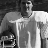 1984 Football Player, October Portraits 67