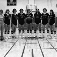 1981 Women's Basketball, March Team Photos 05