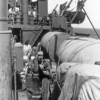 Liberty Ship, Loaded Deck