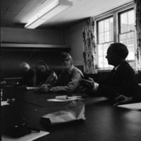 1972 Students, Faculty Meeting 01