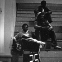 1981 Women's Basketball Action, January Home Game 05
