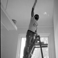 1983 Student, Painting Ceiling 02