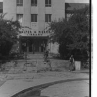 1989 Walter M. Pierce Library, Entrance 03