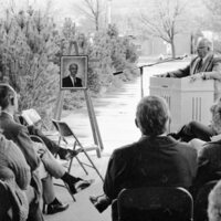 1983 Badgley Hall Dedication 08