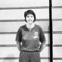 1984 Women's Basketball Players, Fall Portraits 04