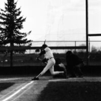 1987 Baseball Game in Caldwell, Idaho, Action 06