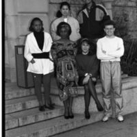 1991 Scholarships, International Student Group Portraits 04