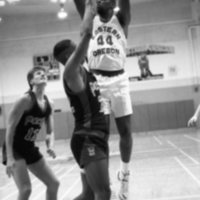 1988 Basketball Action, Unknown Team at EOSC