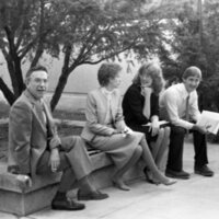 1984 Bill Wells with Students 02