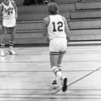 1983 Men's Basketball, EOSC vs. Idaho State, Action 11