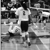 1991 Volleyball Action, Lewis &amp; Clark at EOSC 12