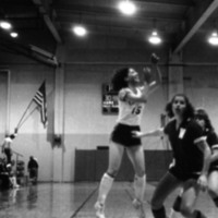 1981 Women's Basketball Action, January Home Game 01