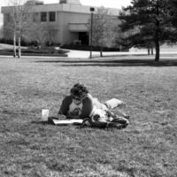1986 Students, Outdoors in March 20