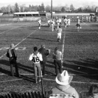 1982 Football Game, November 16th, Sideline 03