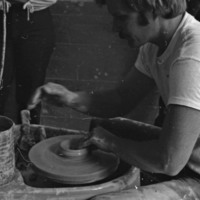 1980 Art, Pottery Wheel 01