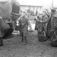 Ft. Lewis, Draftees Arrive 3