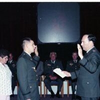 1991 ROTC Ceremony, Oath 05