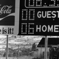 1985 Homecoming, Football Sideline 04