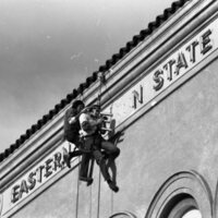 1976 Outdoor Program Rappelling, Changing Signs 14