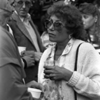 1989 Students &amp; Employees, Reception at President's House 06