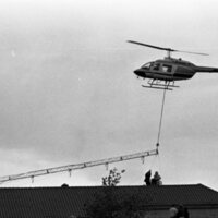 1977 Radio, New KEOL Antenna Installation 08