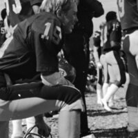 1982 Football Game, September 22nd, Sideline 02