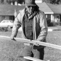 1987 Homecoming Bonfire Set-up 08