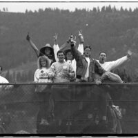 1991 Football, Western Washington University at EOSC, Fans 02
