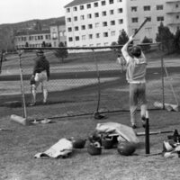 1985 Baseball, April Practice 07