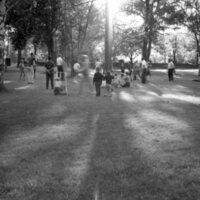 1967 Employees Picnic, Volleyball 05