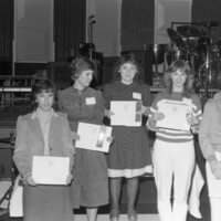 1984 Student Awards, Certificates 12