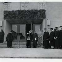 1954 Pierce Library Commencement 2
