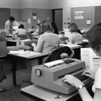 1976 Classroom, Typing 04