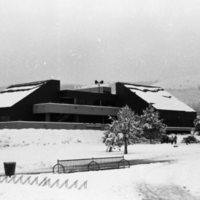1983 Hoke Hall in Winter