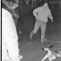 1991 Rodeo, Roping Practice 06