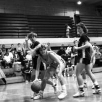 1988 Women's Basketball Action, Concordia at EOSC 21