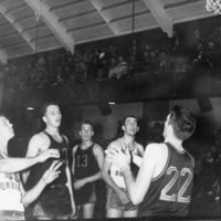 50's Basketball Action 6