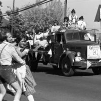 1981 Homecoming Parade, Folk Dancers 04