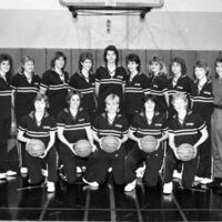 1985 Women's Basketball Team, January 05