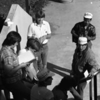 1985 Students, September Outdoor Candid Shots 06