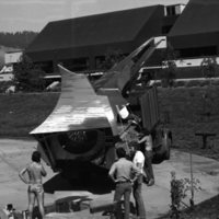 1981 Sculpture, Amphitheater Install 13