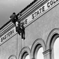 1976 Outdoor Program Rappelling, Changing Signs 08